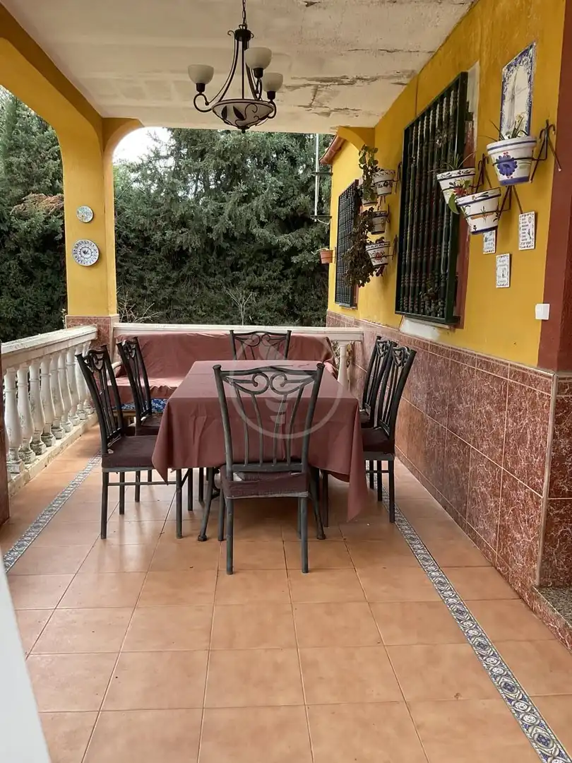Terraza de Finca rústica en venta en Linares con Jardín privado y Piscina