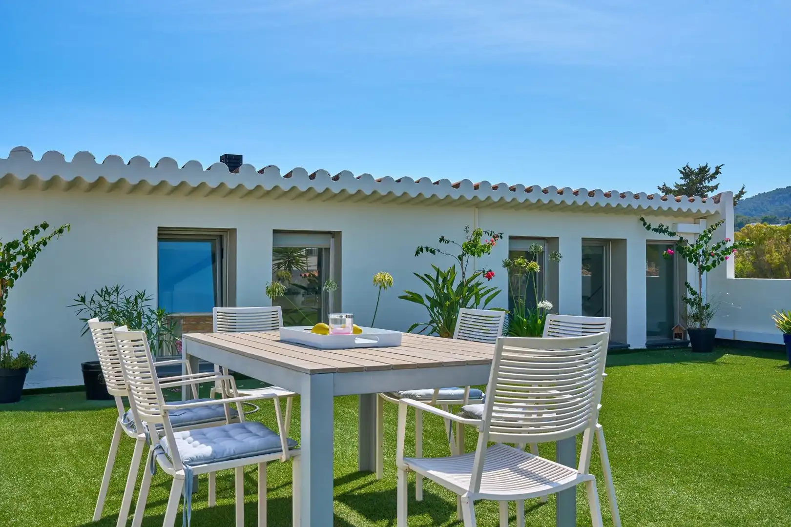 Terrace of Houses for sale in  Palma de Mallorca  with Air Conditioner, Heating and Parquet flooring