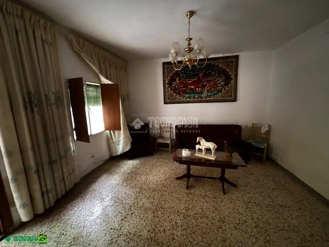 Wohnzimmer von Einfamilien-Reihenhaus zum Verkauf in Granátula de Calatrava mit Terrasse