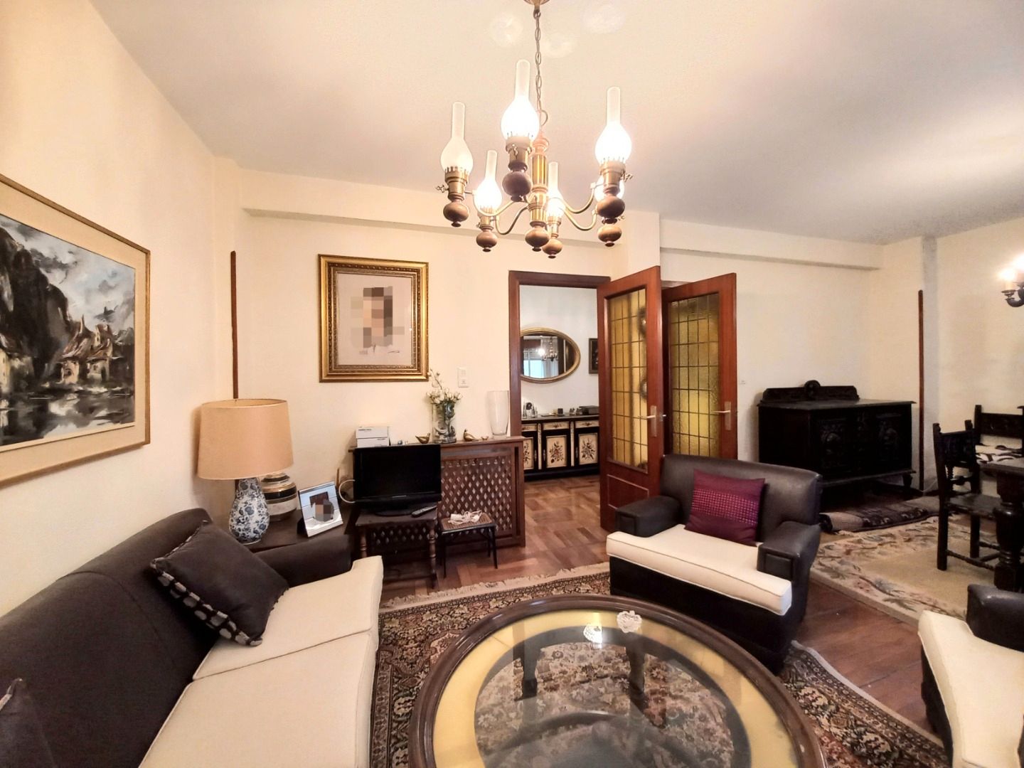 Sala d'estar de Pis en venda en Burgos Capital amb Calefacció, Parquet i Terrassa