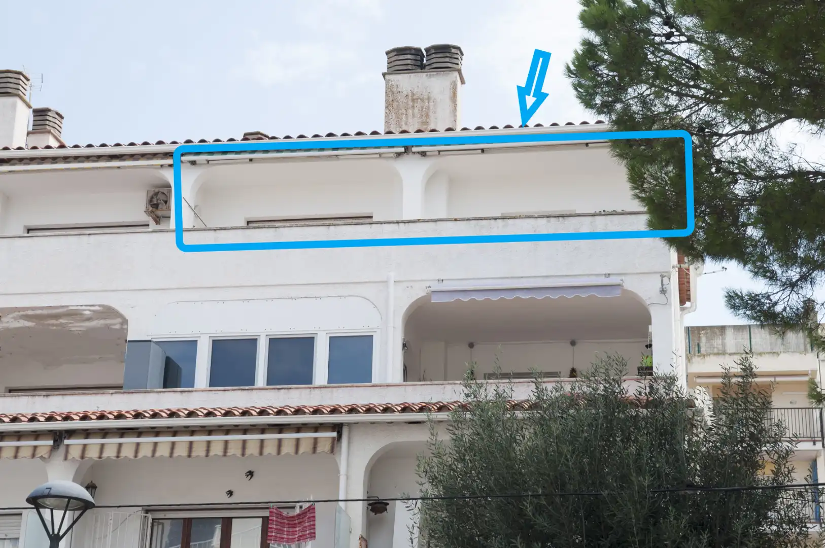 Vista exterior de Ático en venta en L'Escala con Calefacción, Terraza y Amueblado
