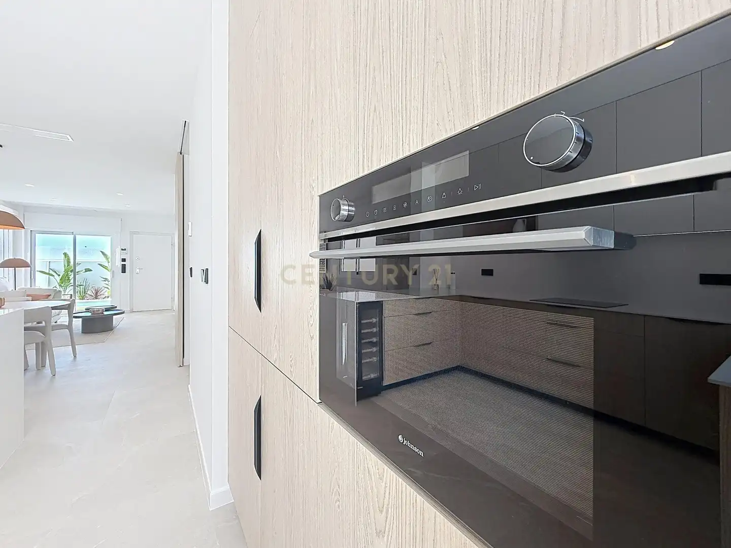 Cocina de Apartamento en venta en San Javier con Piscina
