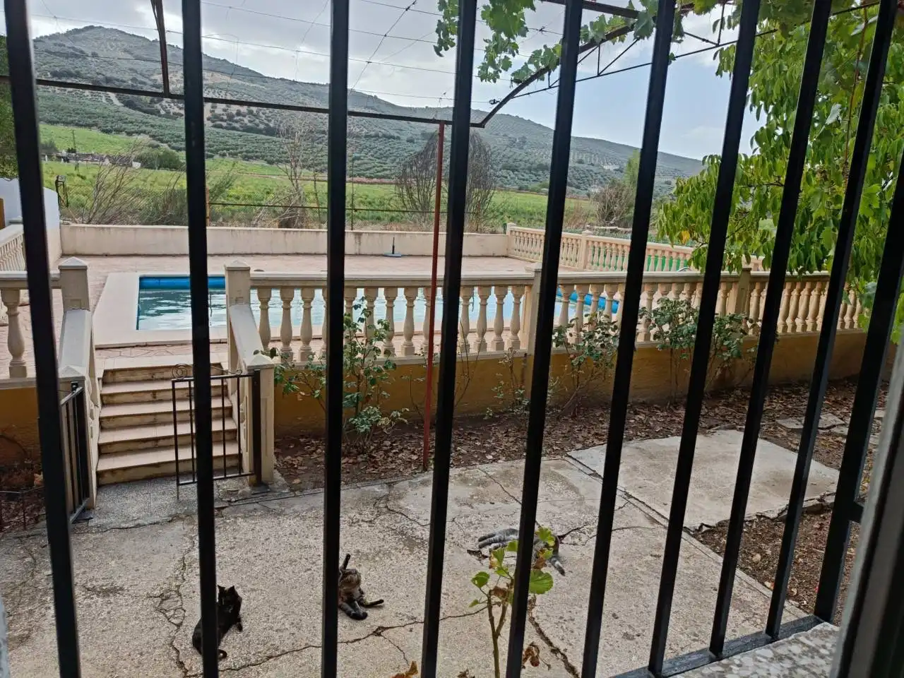 Außenansicht von Country house zum Verkauf in Montefrío mit Klimaanlage, Privatgarten und Terrasse