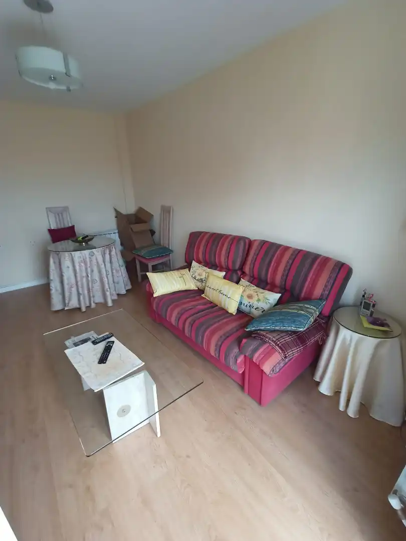 Living room of Flat for sale in Pozaldez  with Furnished and Balcony