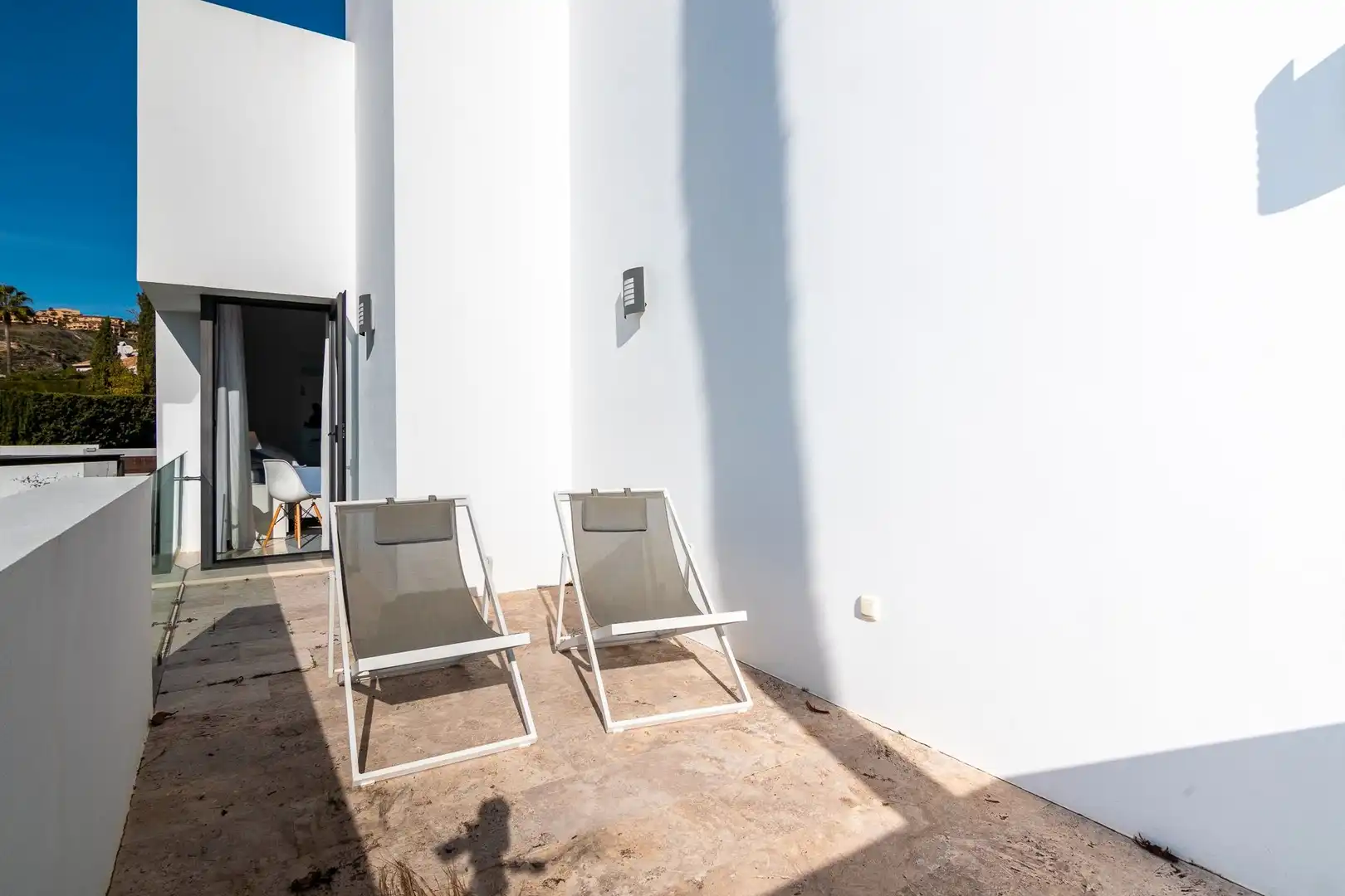 Terrassa de Casa o xalet de lloguer en Estepona amb Aire condicionat, Jardí privat i Terrassa