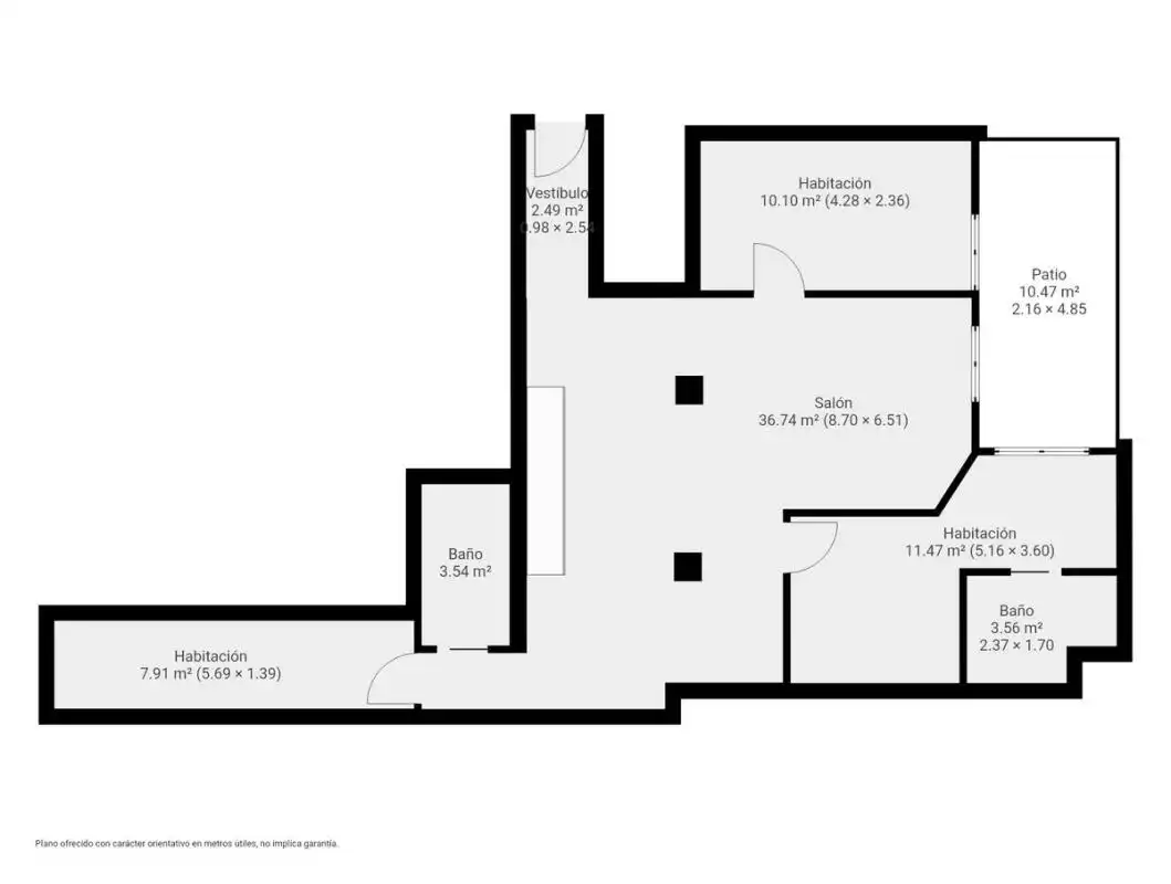Loft zum Verkauf in Madrid mit Klimaanlage, Heizung und Möbliert