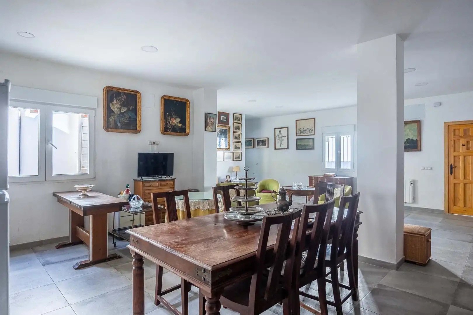 Dining room of Detached homes for sale in Villanueva del Ariscal  with Storage room