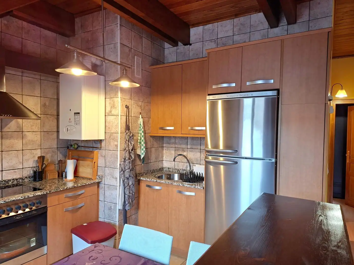 Cocina de Ático en venta en Panticosa con Calefacción, Trastero y Amueblado