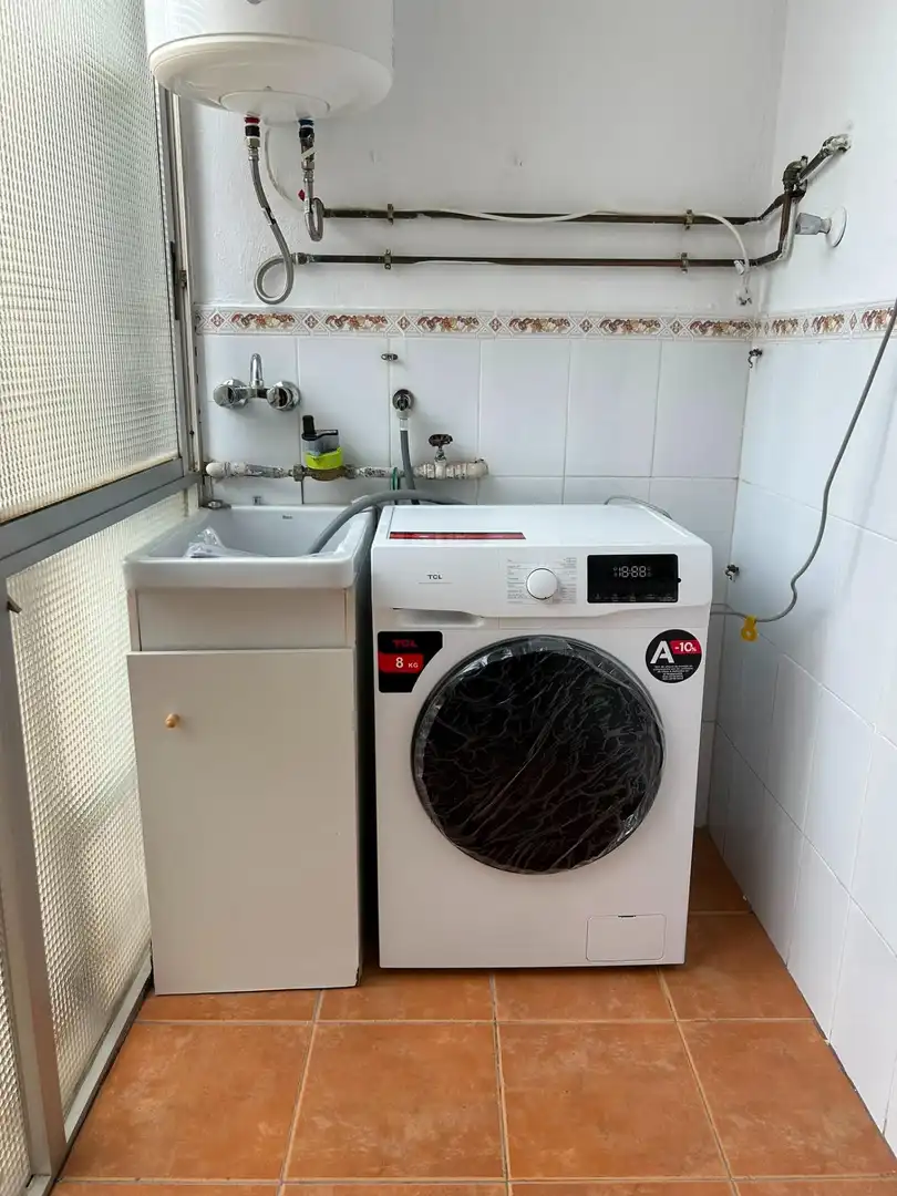 Cuina de Àtic de lloguer en Alicante / Alacant amb Aire condicionat, Calefacció i Terrassa