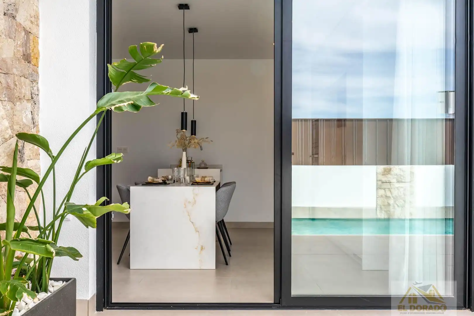 Dining room of Houses for sale in Torre-Pacheco  with Air Conditioner, Heating and Terrace