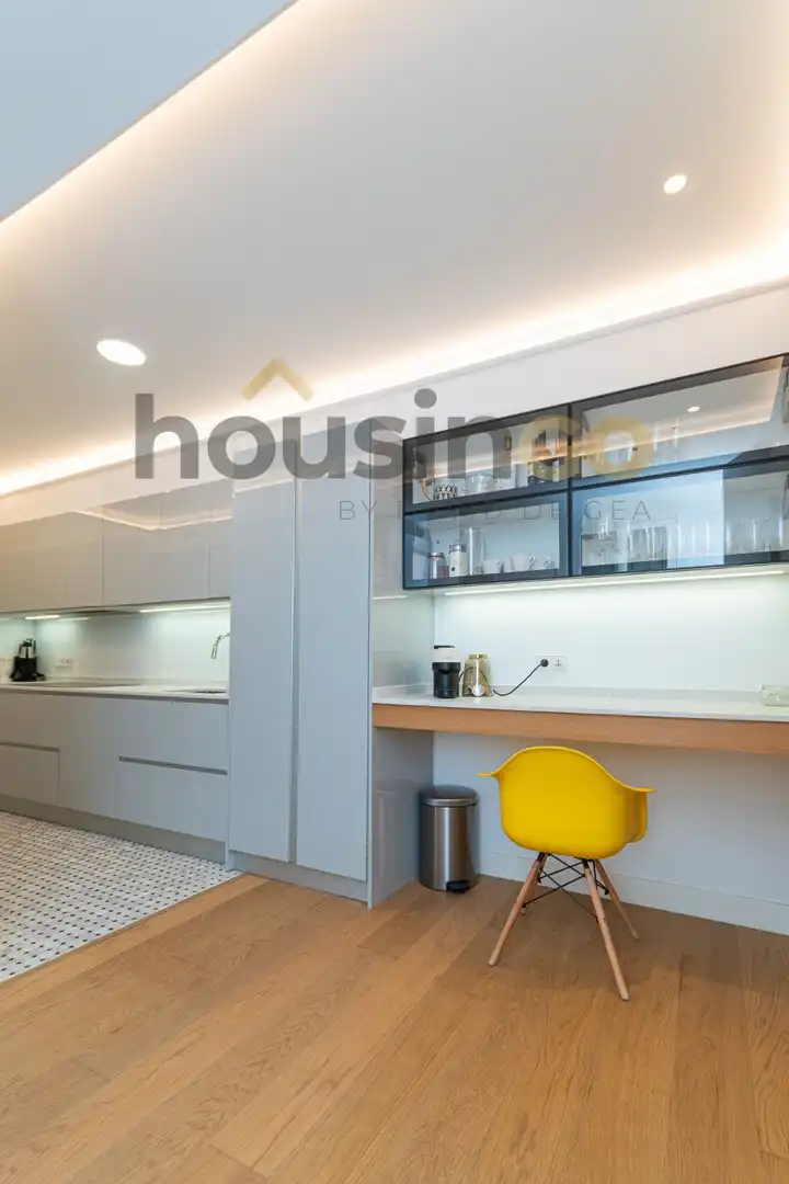 Küche von Wohnung zur Miete in Madrid mit Klimaanlage, Heizung und Abstellraum