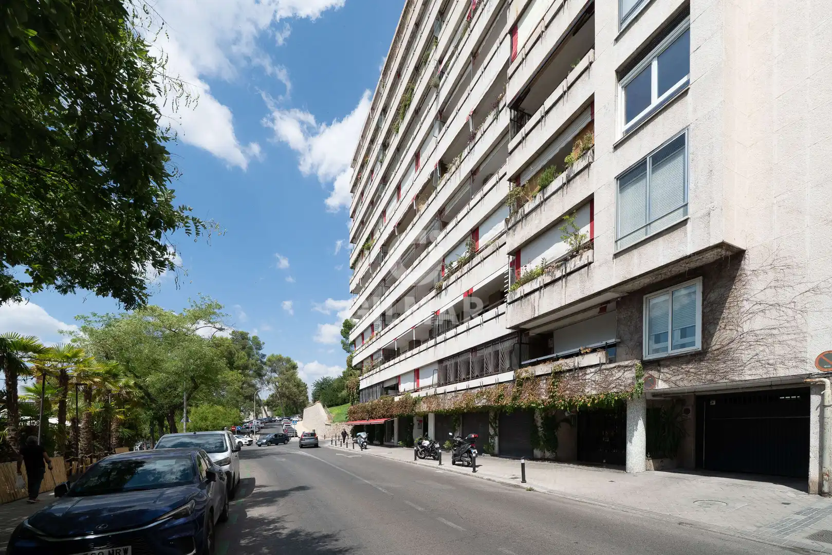 Exterior view of Flat for sale in Madrid  with Heating, Furnished and Balcony