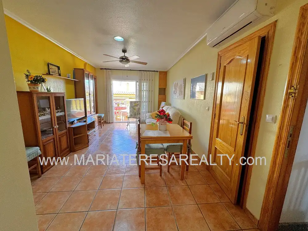 Sala de estar de Piso en venta en Los Alcázares con Aire acondicionado, Terraza y Trastero