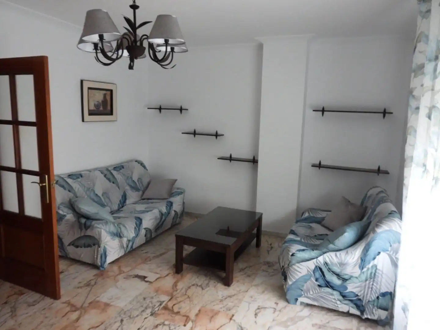 Sala d'estar de Pis en venda en Badajoz amb Aire condicionat, Moblat i Forn