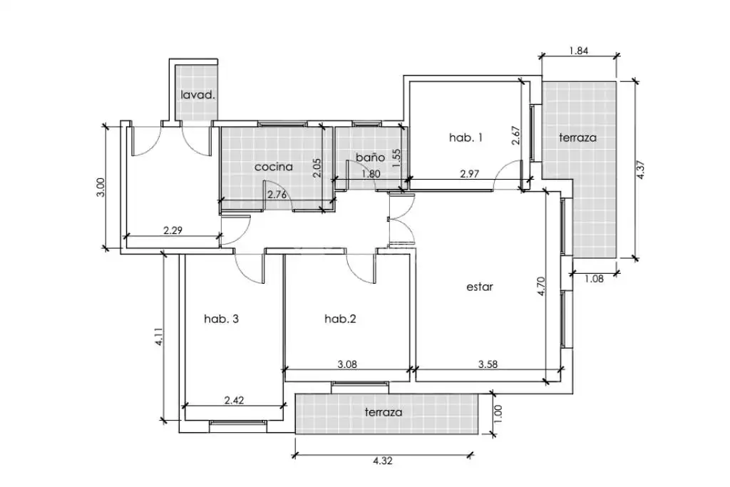 Piso con terraza en venta en Carrer de Puerto Príncipe, imagen 23