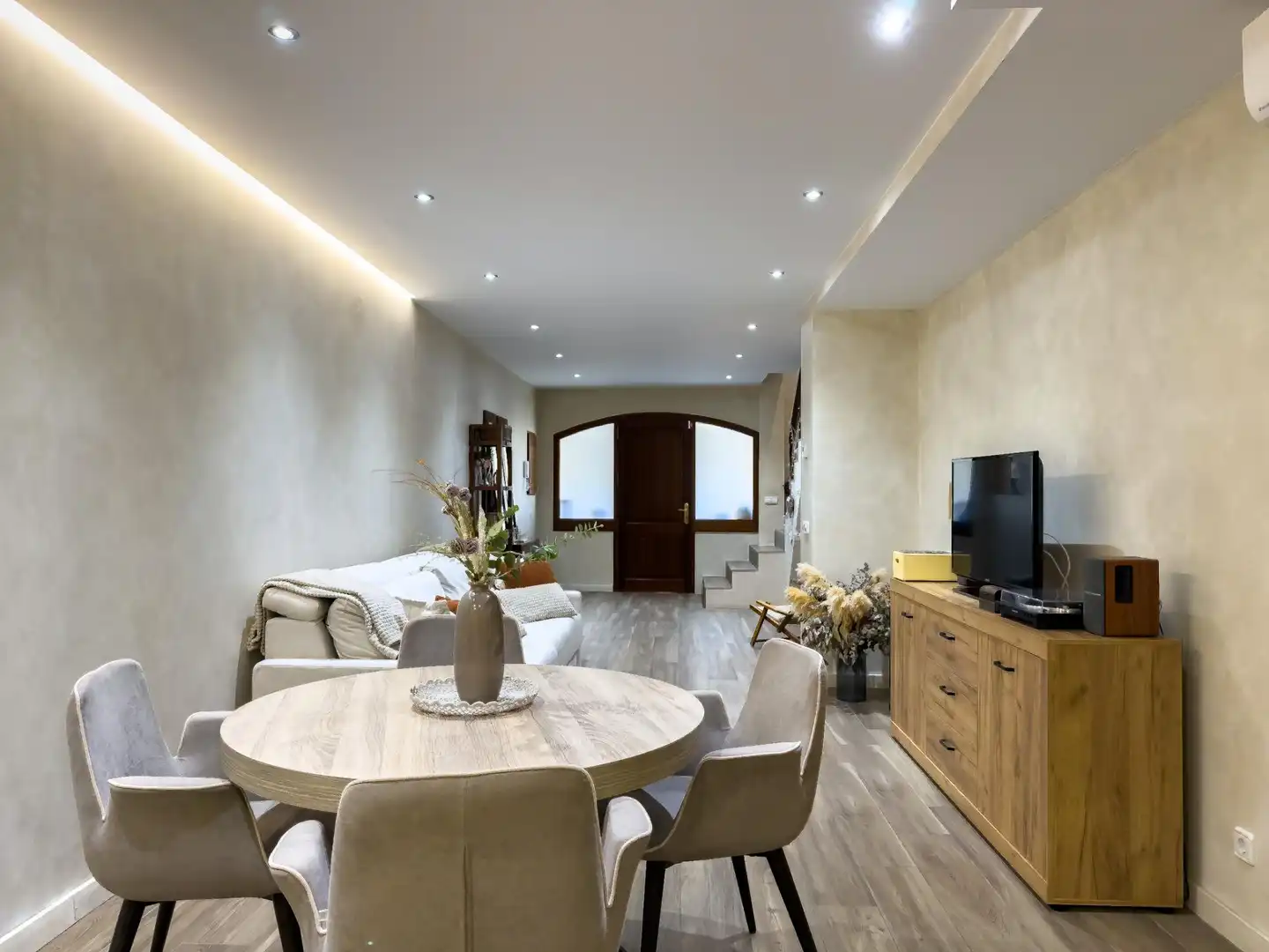 Sala de estar de Finca rústica en venta en Calonge i Sant Antoni con Calefacción y Jardín privado