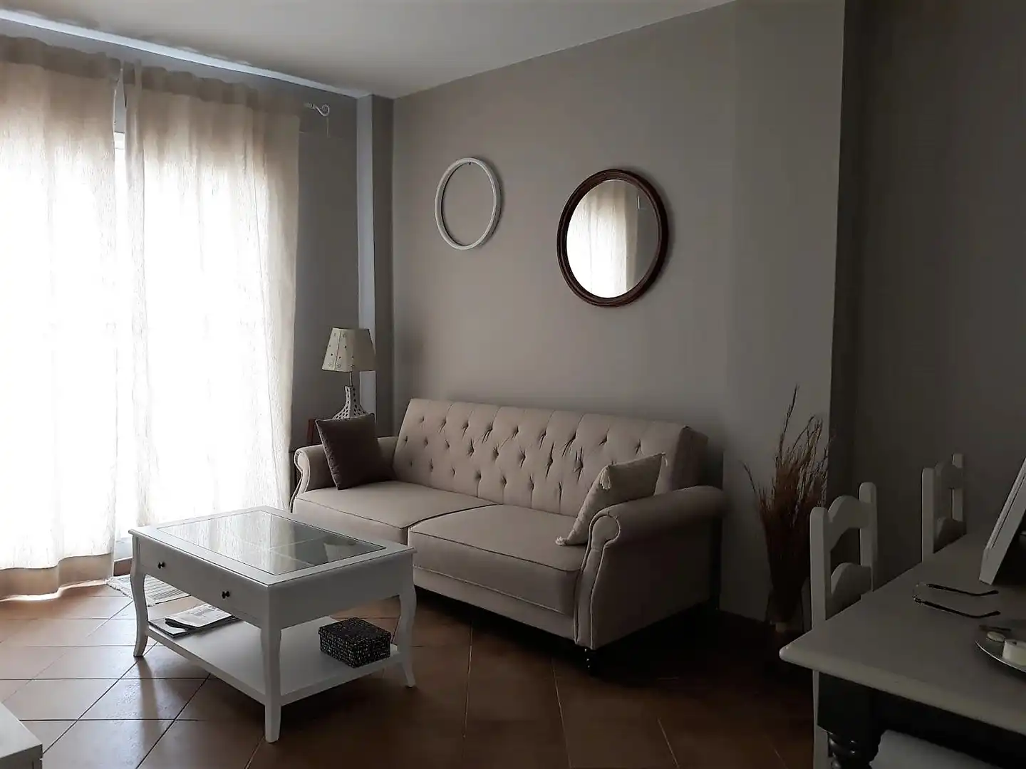 Living room of Attic for rent in Rota  with Terrace, Furnished and Oven
