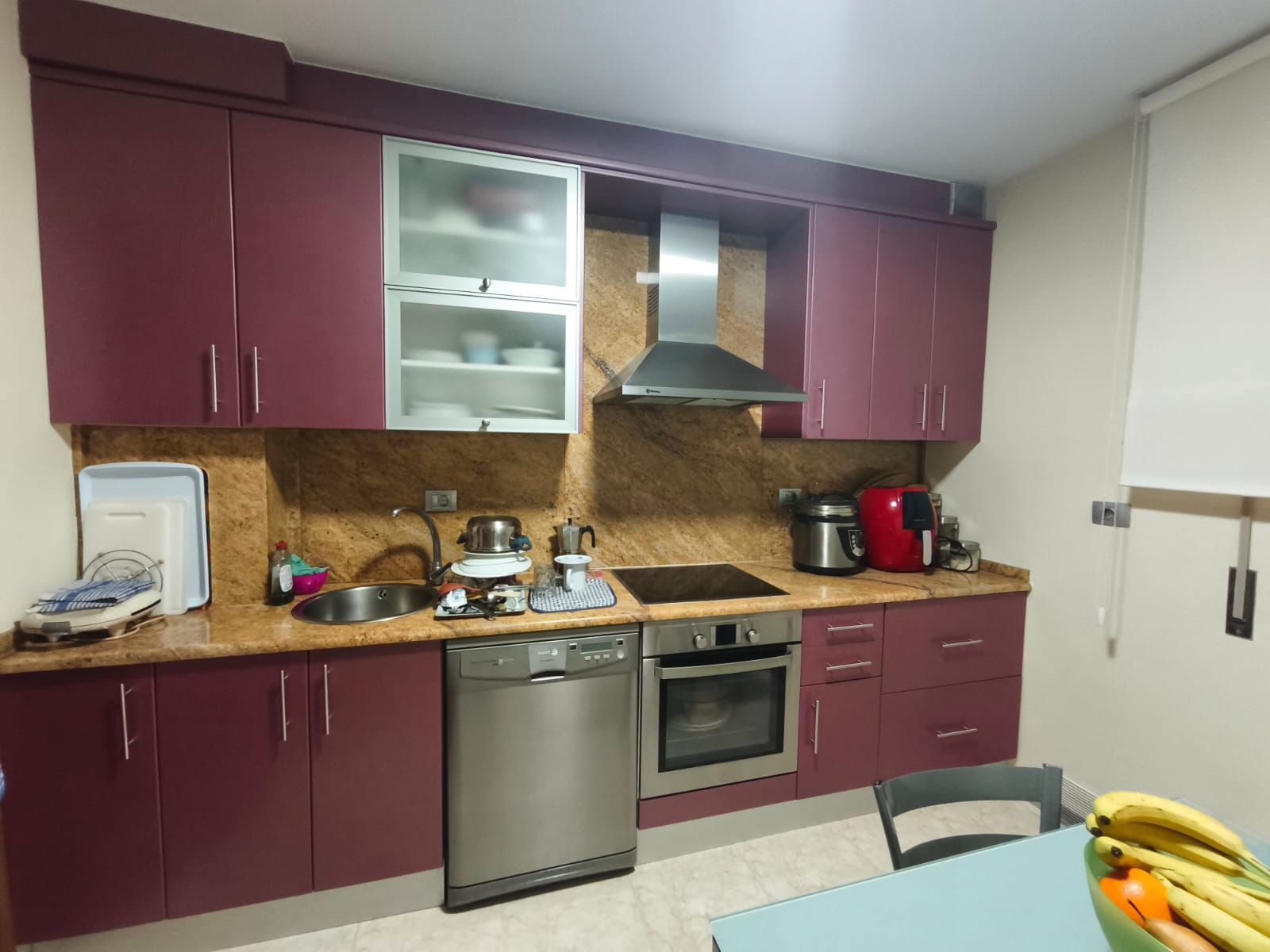 Kitchen of Flat for sale in Ourense Capital   with Heating, Parquet flooring and Storage room