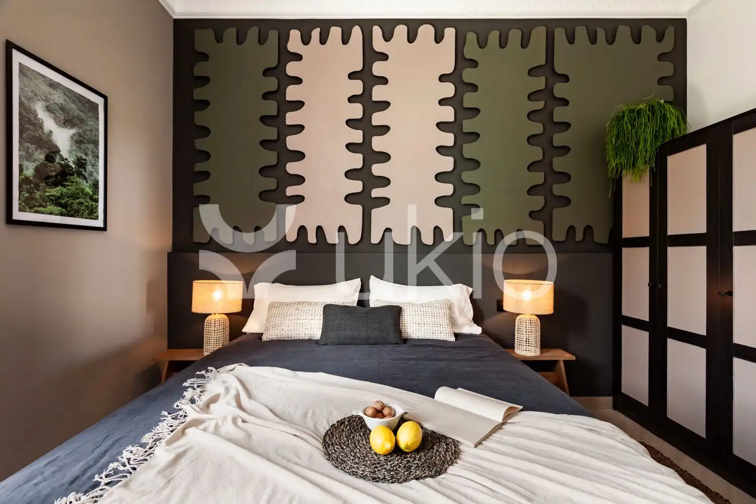 Habitación de Apartamento de alquiler en Barcelona con Aire acondicionado, Amueblado y Horno