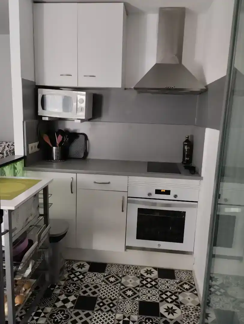 Cocina de Piso de alquiler en Parla con Aire acondicionado, Parquet y Amueblado