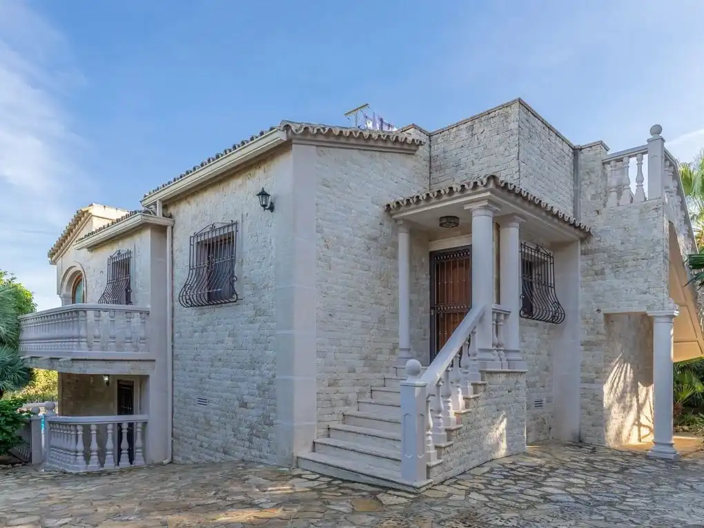 Exterior view of Houses for sale in Jávea / Xàbia  with Air Conditioner, Heating and Storage room