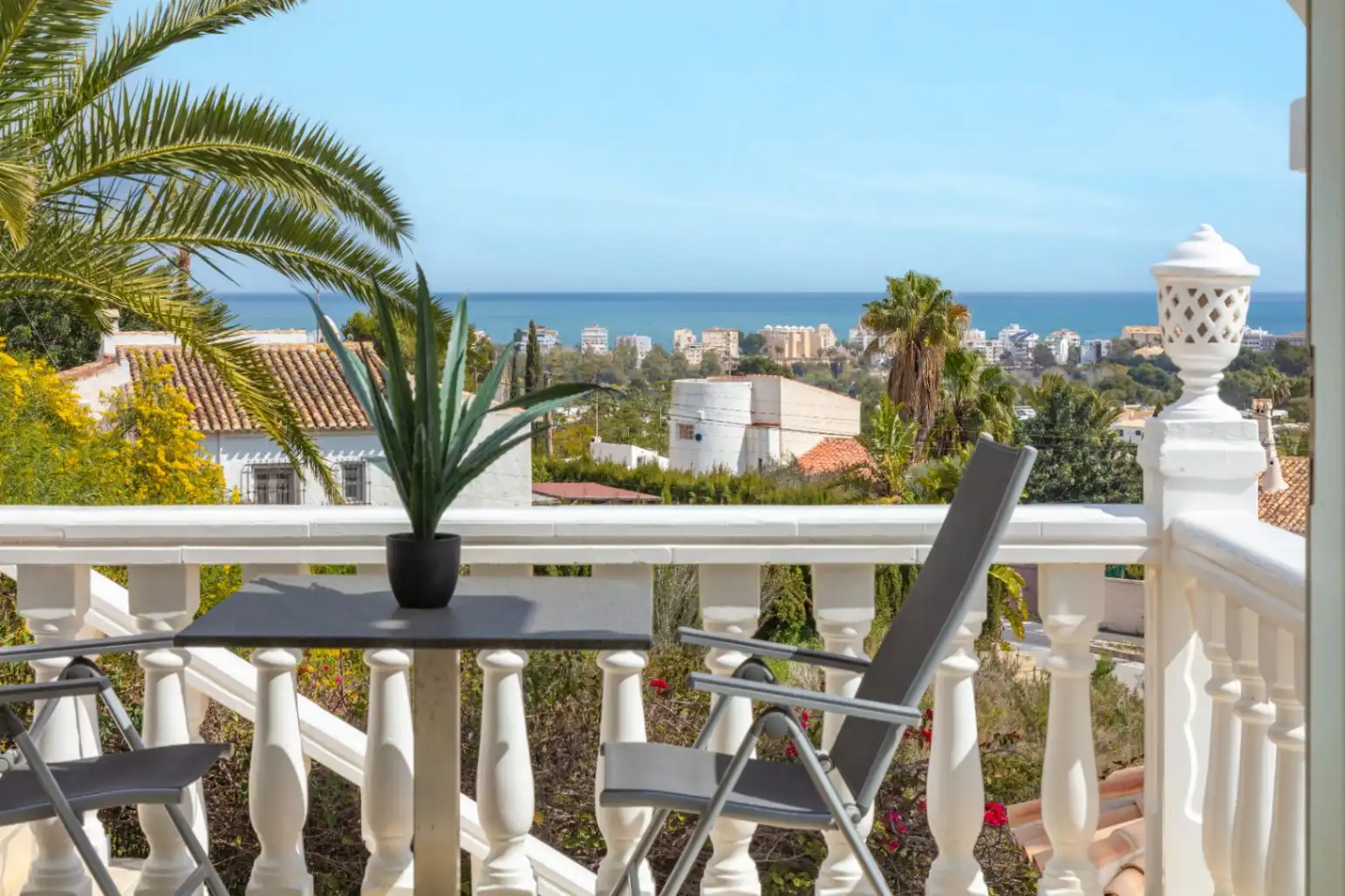 Garden of Houses for sale in Jávea / Xàbia  with Air Conditioner, Heating and Private garden