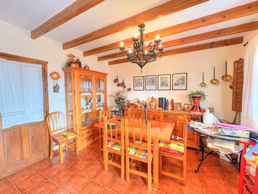 Esszimmer von Country house zum Verkauf in Moclinejo mit Klimaanlage, Privatgarten und Terrasse