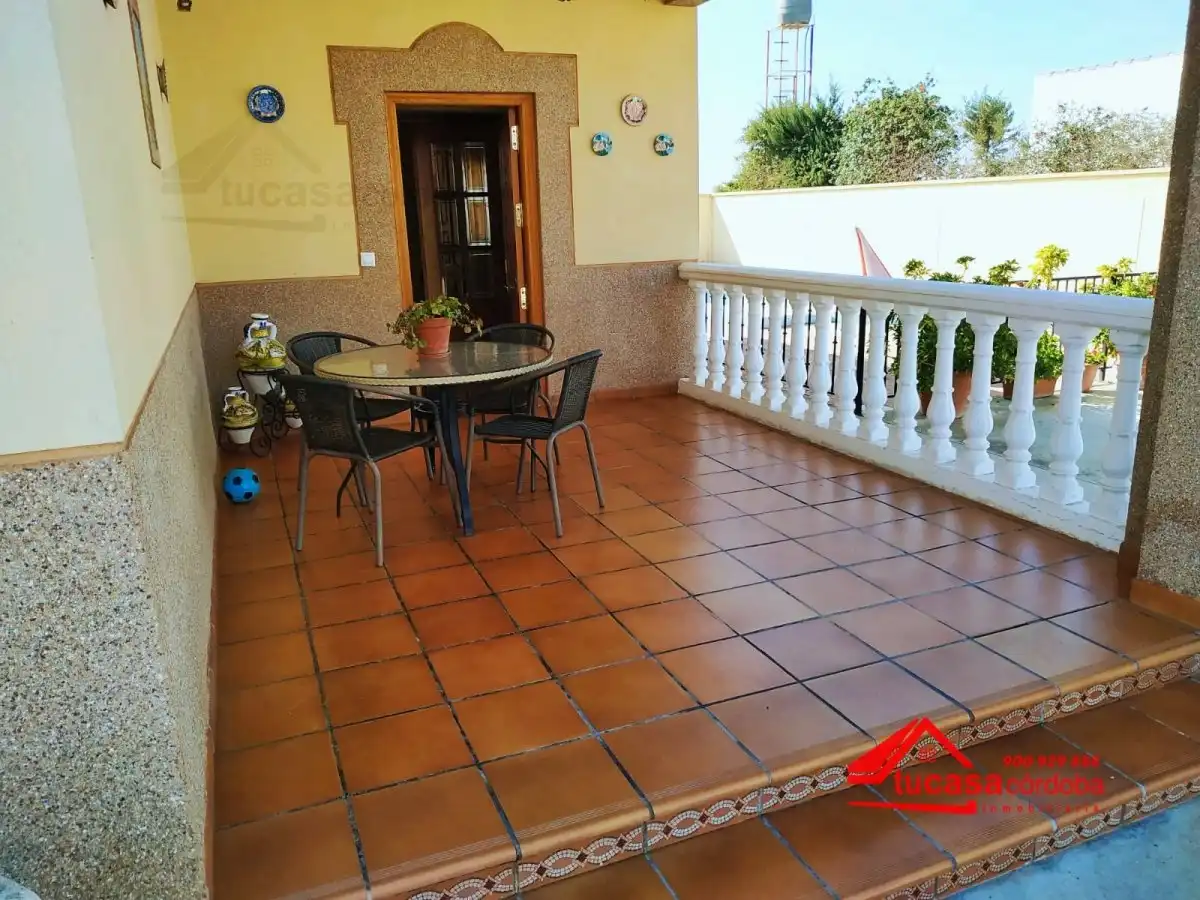 Terrace of Country homes for sale in Córdoba  with Air Conditioner, Private garden and Storage room