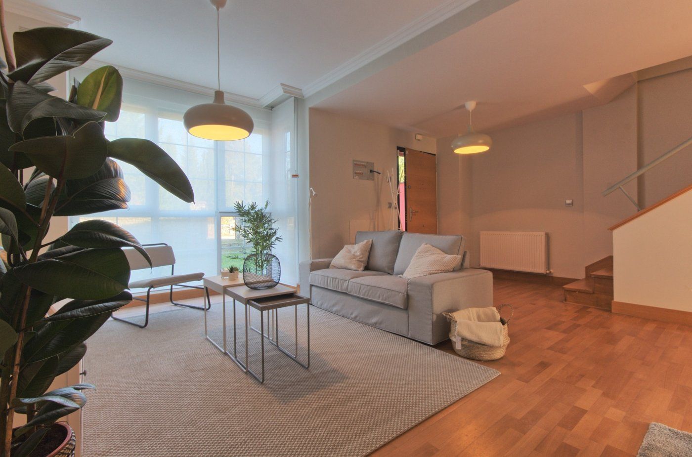 Living room of Single-family semi-detached for sale in Valle de Mena  with Heating, Private garden and Terrace
