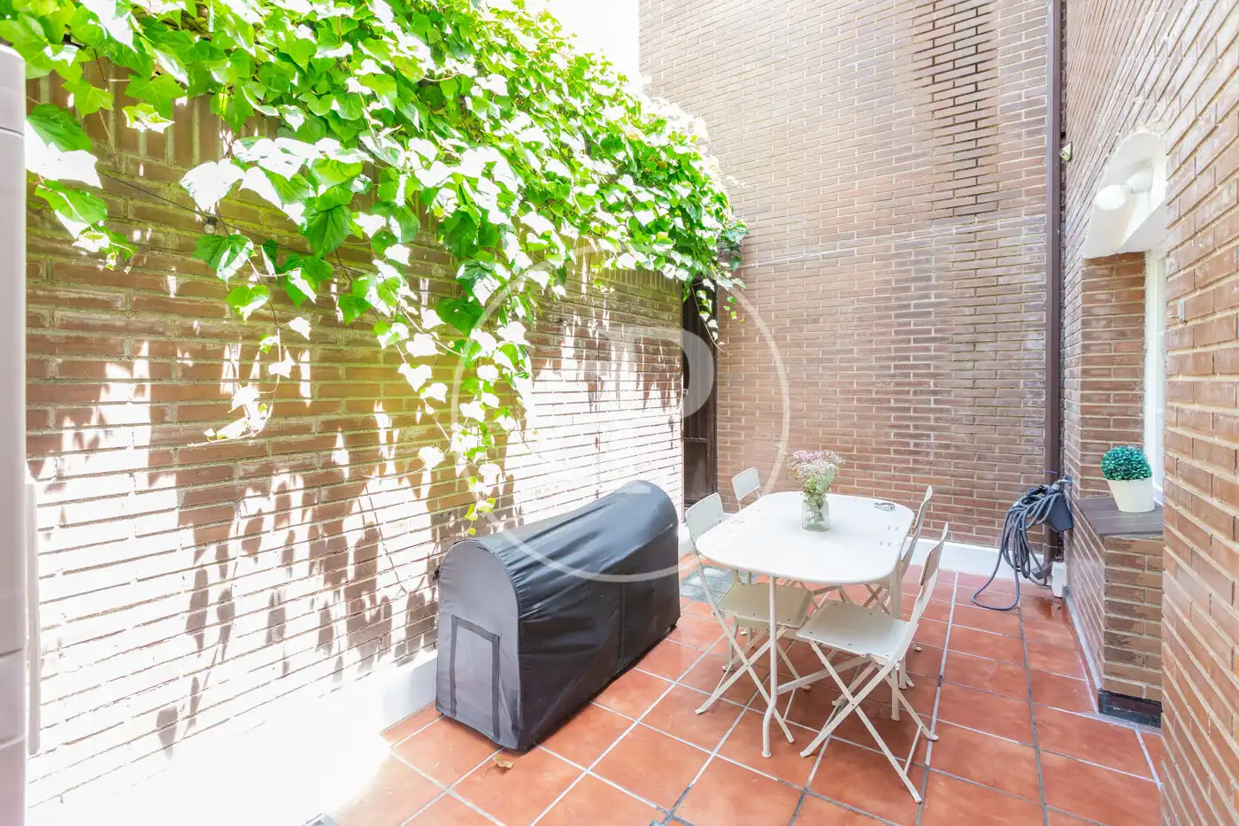 Terraza de Casa adosada de alquiler en Las Rozas de Madrid con Aire acondicionado, Calefacción y Jardín privado