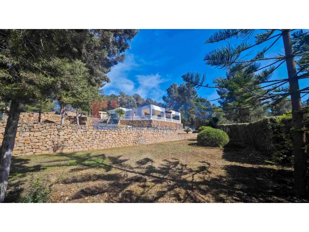 Exterior view of Houses for rent in Sant Antoni de Portmany  with Air Conditioner, Private garden and Terrace