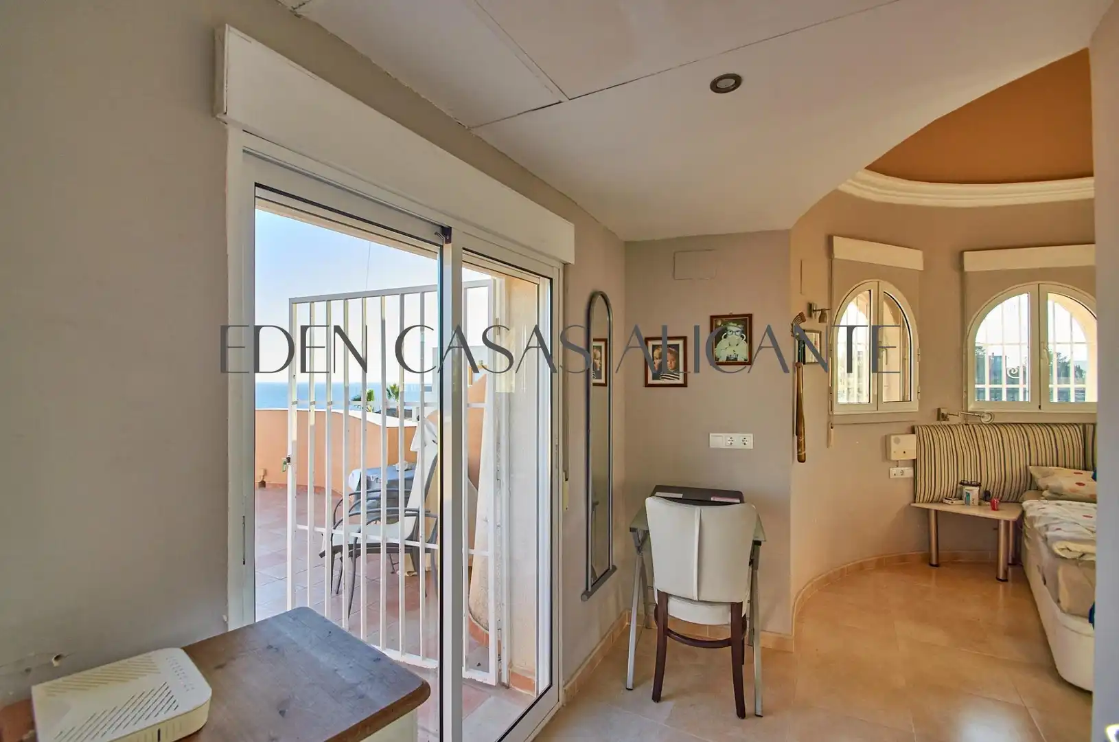 Comedor de Casa o chalet en venta en Villajoyosa / La Vila Joiosa con Aire acondicionado, Jardín privado y Terraza