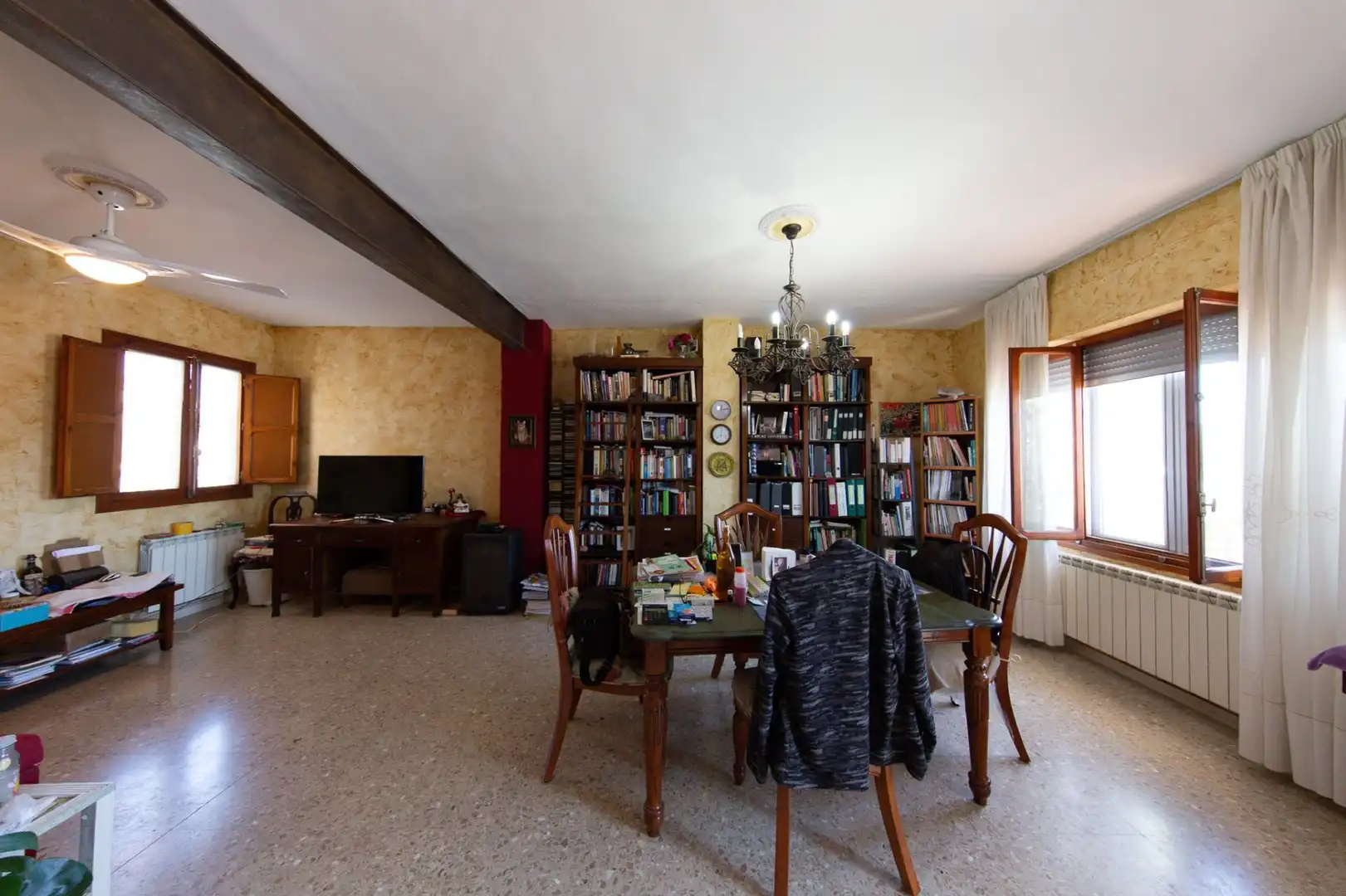 Wohnzimmer von Wohnungen zum Verkauf in Castalla mit Klimaanlage, Heizung und Abstellraum