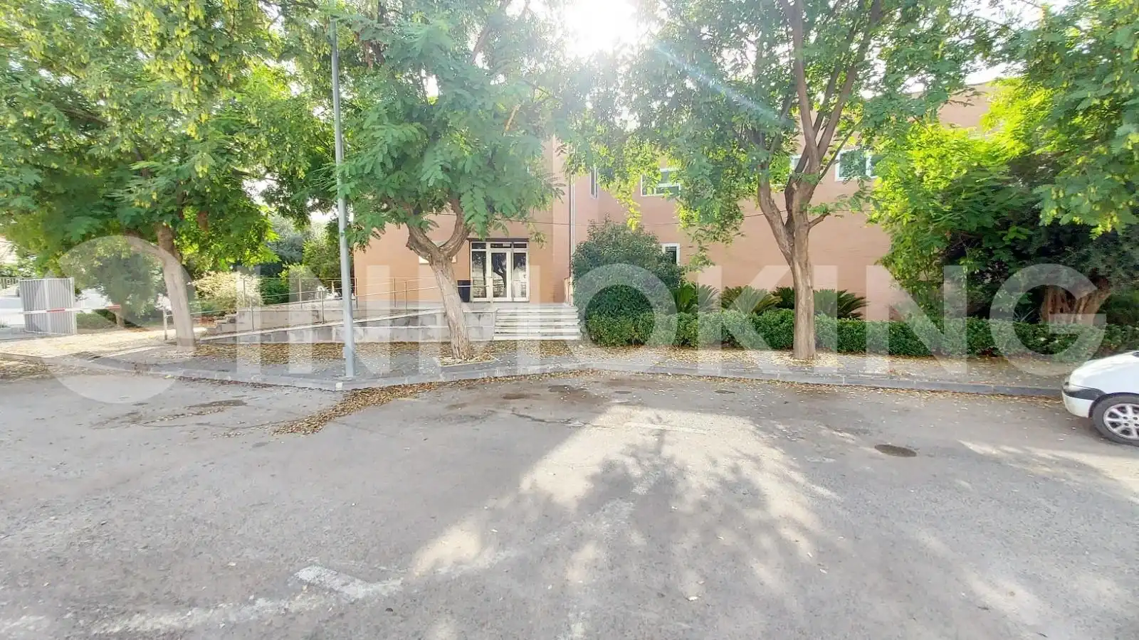 Vista exterior de Nave industrial en venta en Campos del Río