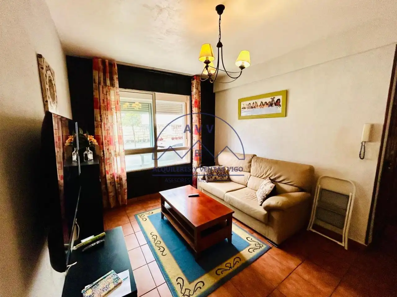 Wohnzimmer von Wohnung zum Verkauf in Vigo  mit Heizung und Möbliert