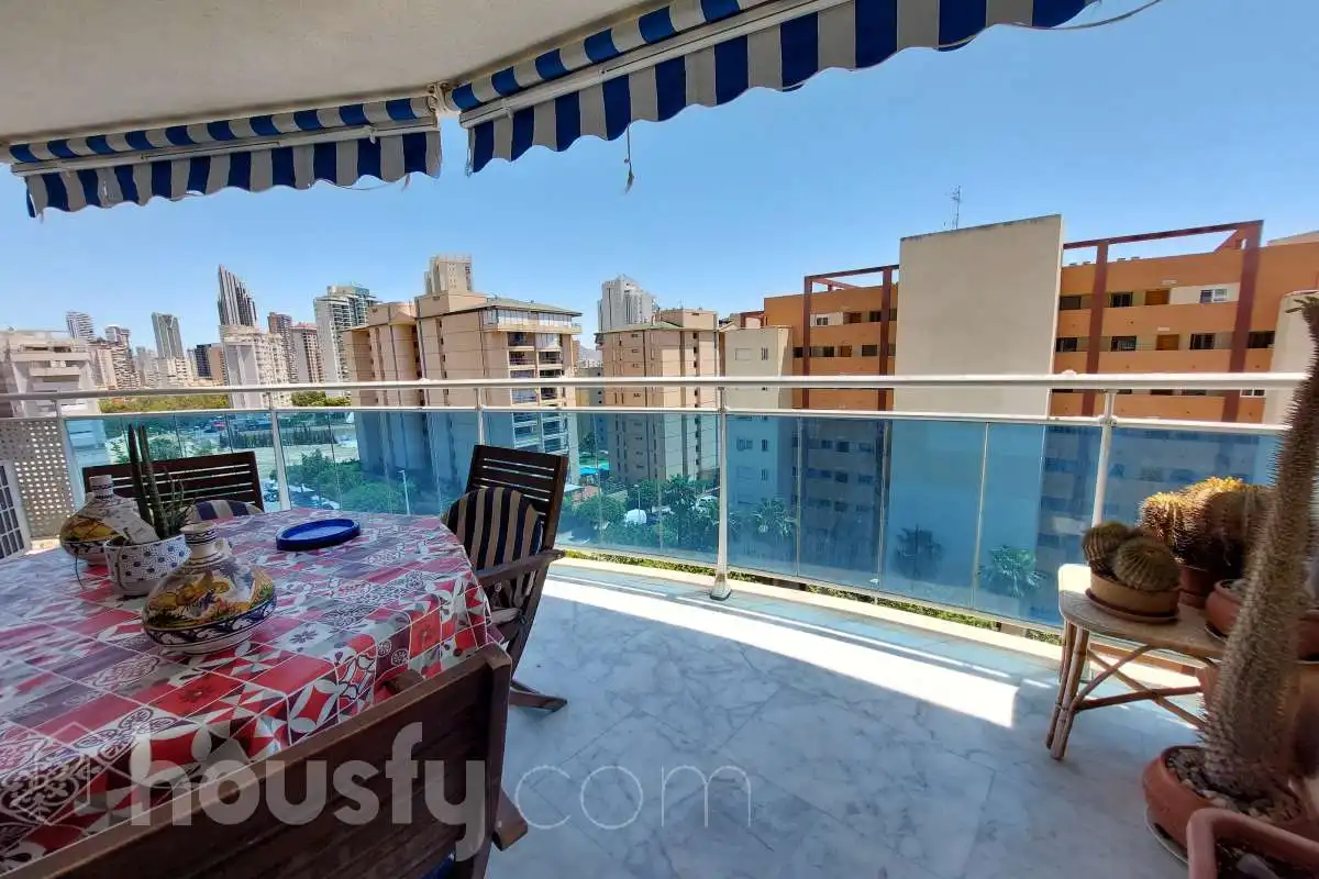 Terrassa de Pis en venda en Villajoyosa / La Vila Joiosa amb Aire condicionat, Jardí privat i Terrassa
