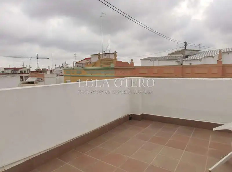 Terraza de Ático de alquiler en Valencia con Aire acondicionado, Calefacción y Terraza