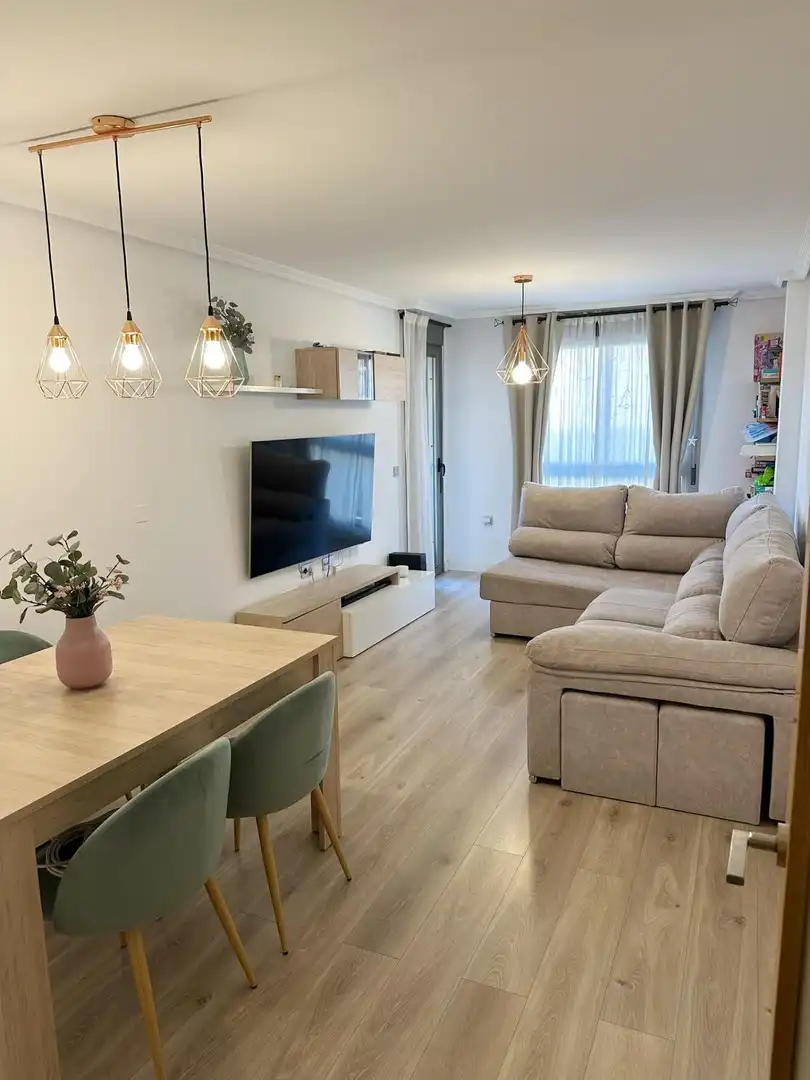 Living room of Flat for sale in Molina de Segura  with Air Conditioner and Balcony
