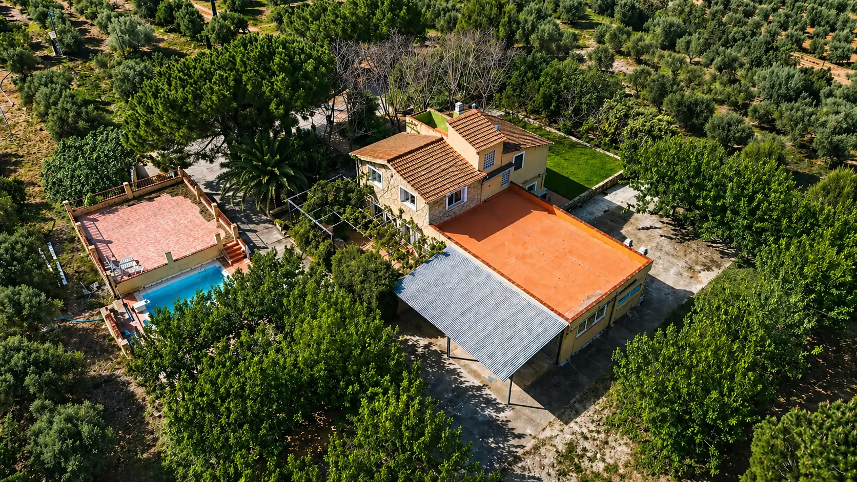 Vista exterior de Finca rústica en venta en Santa Oliva con Jardín privado