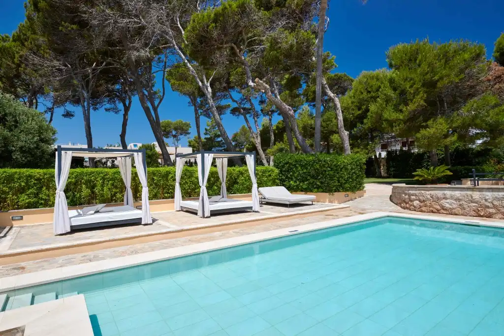 Piscina de Casa o xalet de lloguer en Capdepera amb Aire condicionat, Terrassa i Moblat