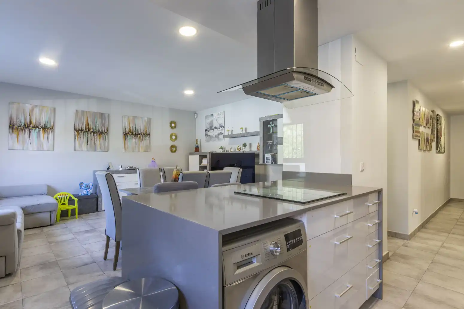 Kitchen of Flat for sale in Náquera  with Community pool
