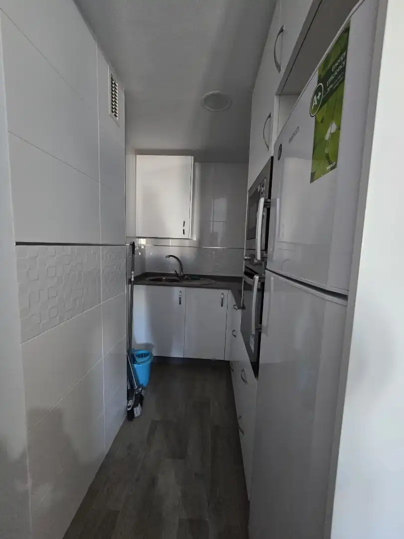 Küche von Wohnung zum Verkauf in Barbate mit Klimaanlage, Möbliert und Ofen