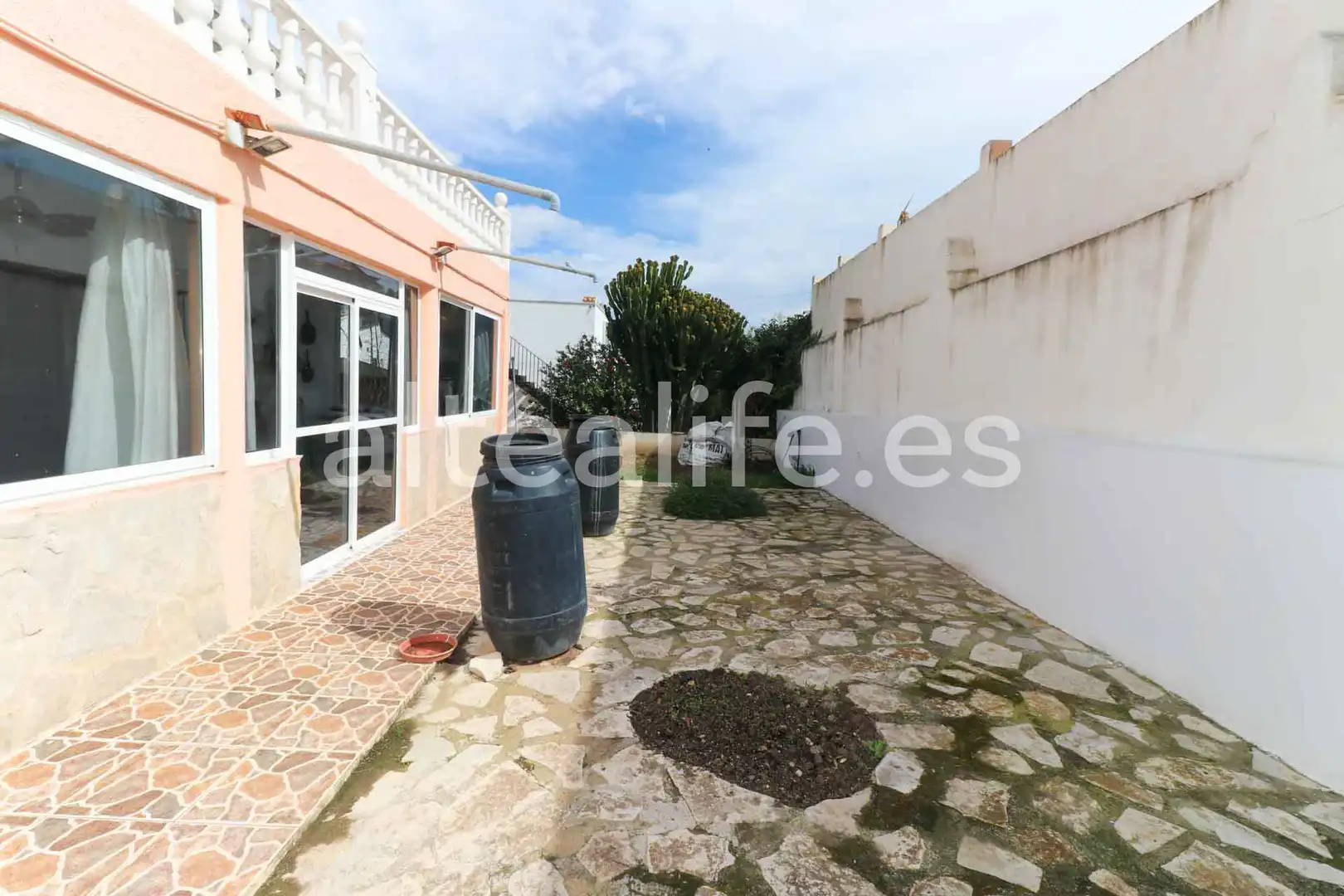 Garden of Houses for sale in L'Alfàs del Pi  with Air Conditioner, Private garden and Terrace