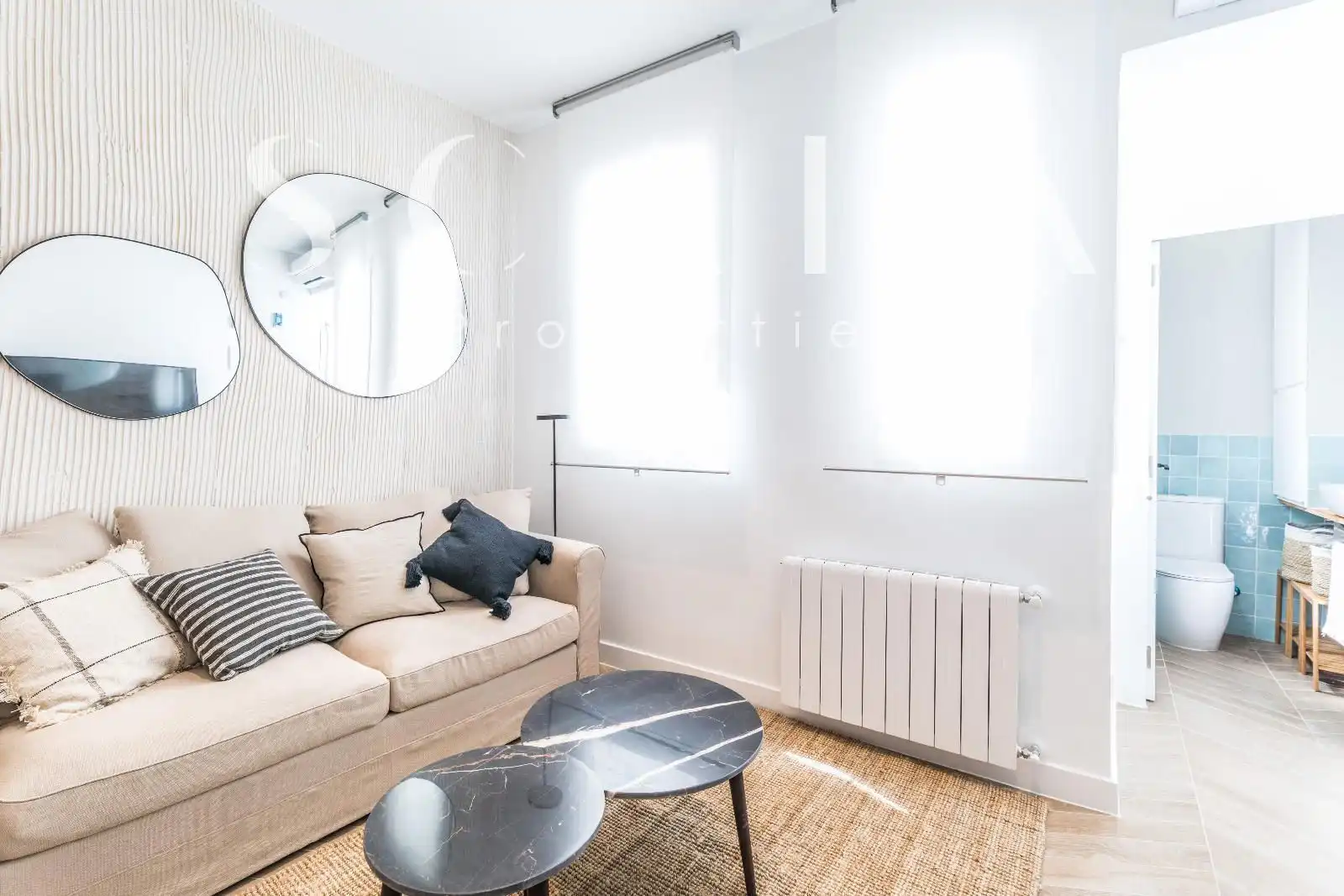 Sala de estar de Piso en venta en Madrid con Aire acondicionado, Calefacción y Amueblado