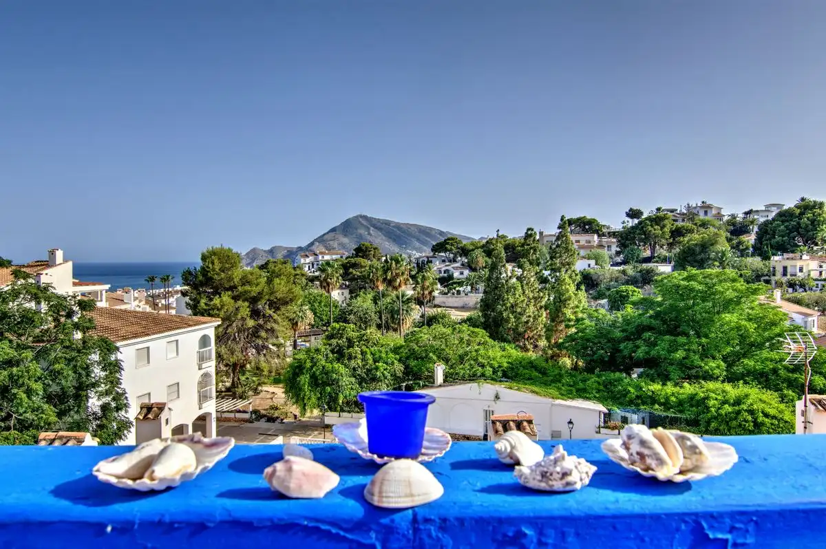 Vista exterior de Dúplex en venta en Altea con Aire acondicionado, Calefacción y Jardín privado