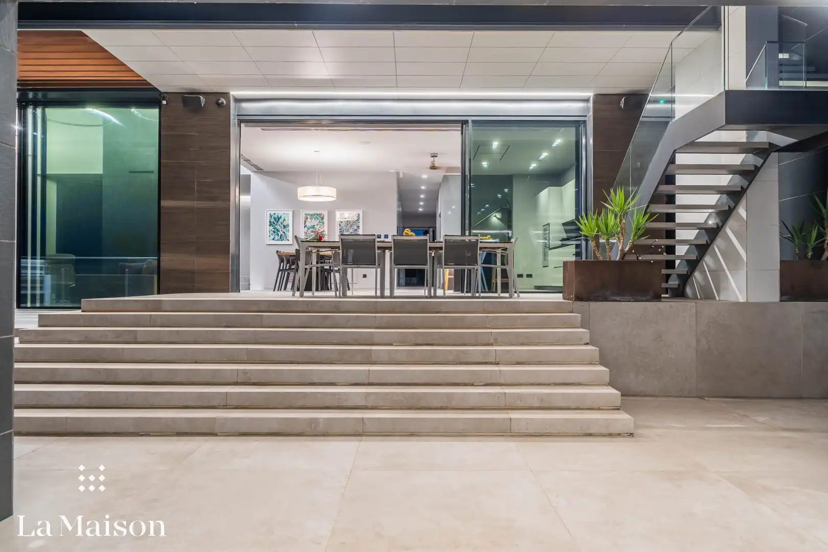 Terraza de Casa o chalet en venta en Caldes d'Estrac con Aire acondicionado, Calefacción y Jardín privado