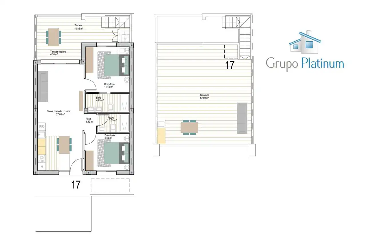Attique avec piscine à vendre à San Javier ciudad, imagen 7