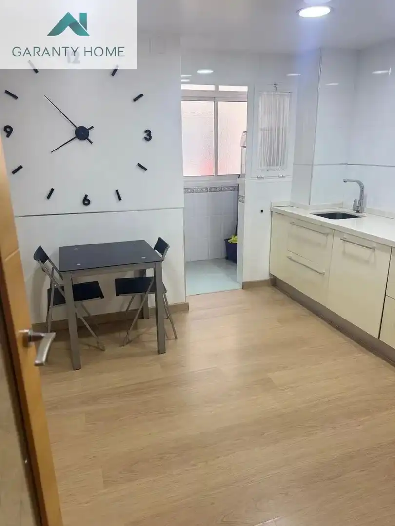 Kitchen of Flat for sale in Málaga  with Air Conditioner, Heating and Private garden