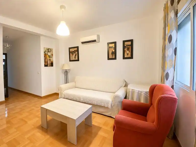 Sala de estar de Piso en venta en Málaga con Aire acondicionado, Calefacción y Amueblado