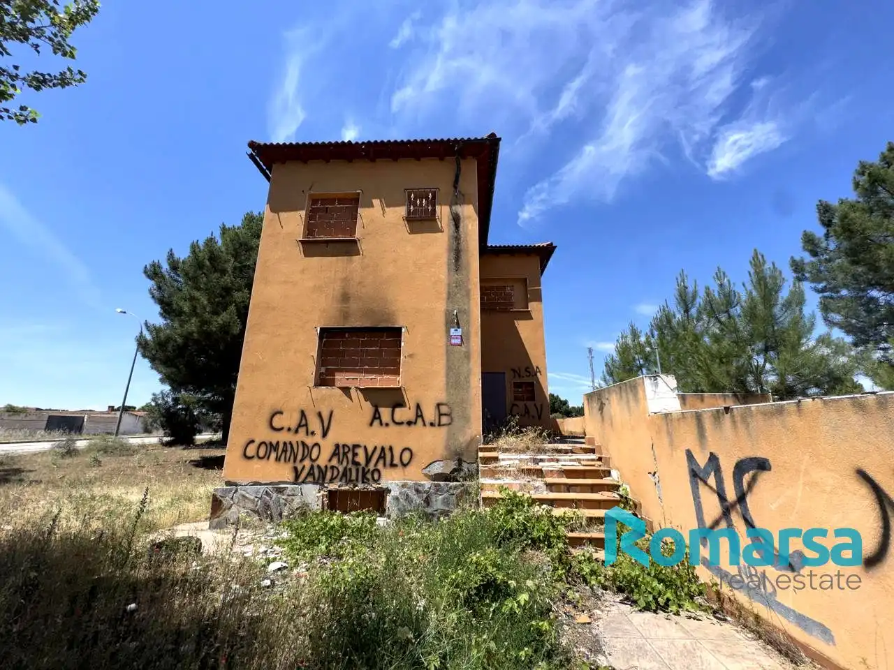 Vista exterior de Casa o chalet en venta en Arévalo con Jardín privado y Terraza